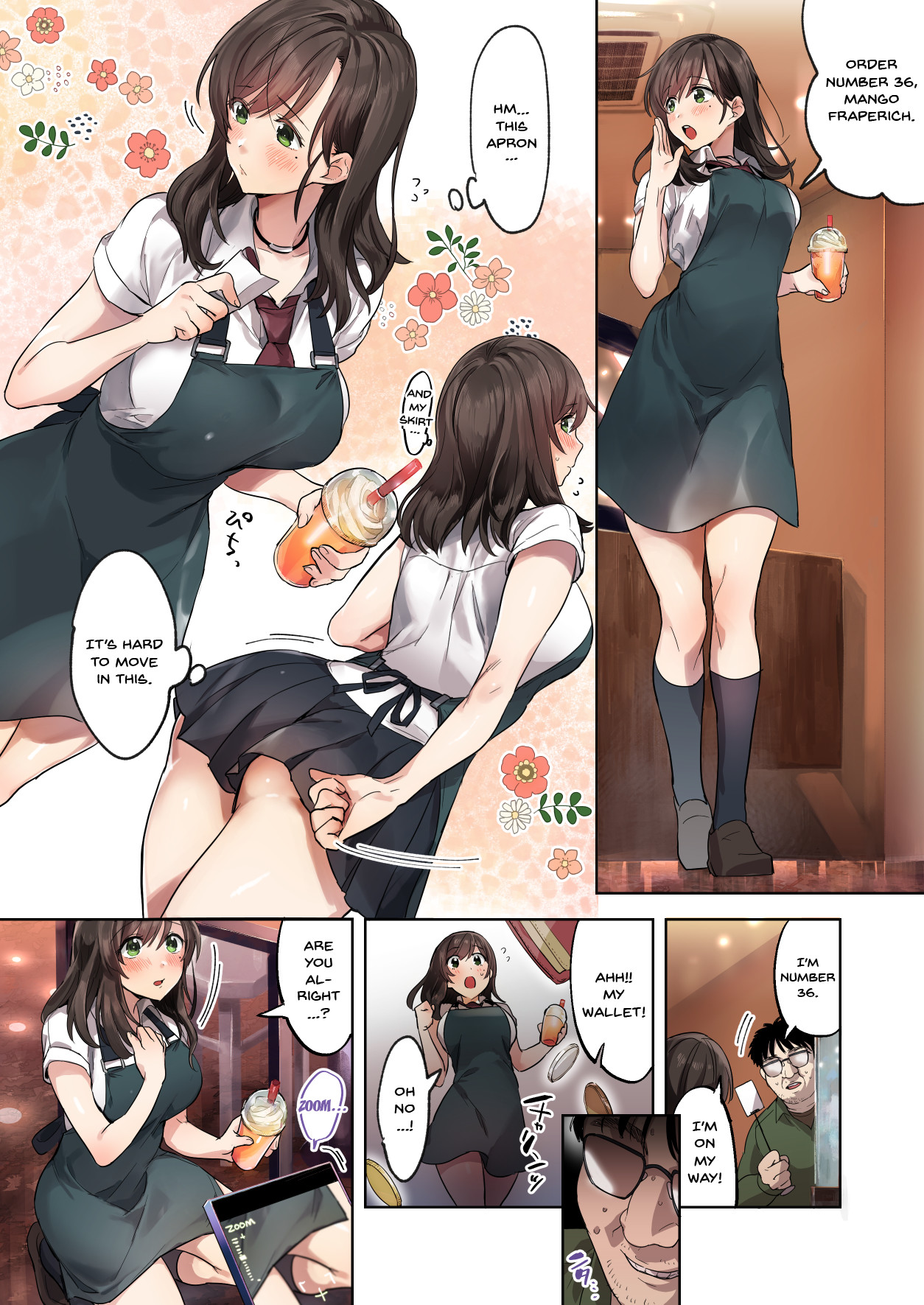 Hentai Manga Comic-The First Experience of A Student Part-Timer-Read-4